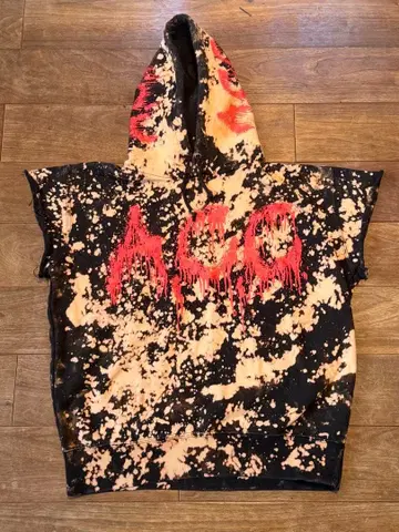 A.C.C 슬리브리스 후드티