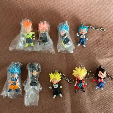 드래곤볼 캐릭터 키링 9개 세트