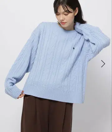 POLO. BCS 케이블 니트 풀오버