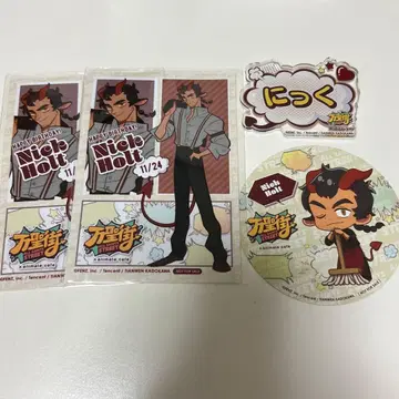 만성가 닉 애니카페 이름표 배지 코스터 벌스데이 브로마이드