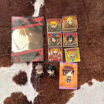 진격의 거인 엽서 빅쿠리맨씰 등