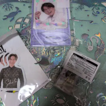 준레츠 스티커와 사카이 잇케이 스탠드 & 키링 세트