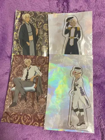 명탐정 코난 아무로 토오루 후루야 레이 버번 아크릴 스탠드