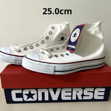 새상품 컨버스 스니커즈 25.0cm