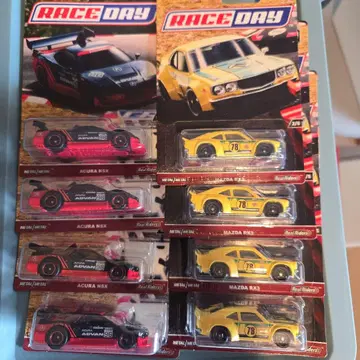 레이스 데이 아큐라 NSX 마쓰다 RX-3 8대 세트