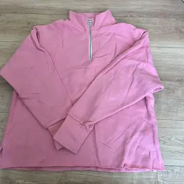 LUVOURDAYS 핑크 하이넥 트레이닝복 F 사이즈