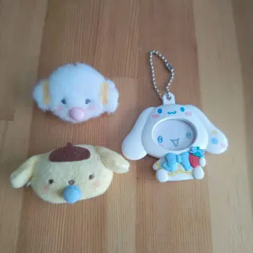 산리오 시크릿 마스코트 헤어 클립 산리오 사진 배치 부착 마스코트