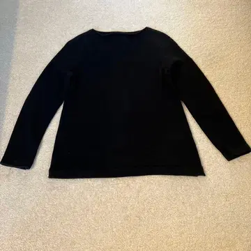 YURIPARK 유리파크 백리본 블랙 긴팔 니트