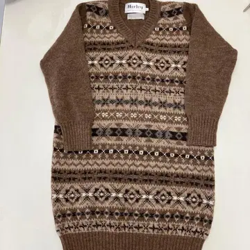 할리 오브 스코틀랜드 니트 튜닉