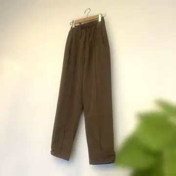 레어 훼미리마트 조거 팬츠 브라운 M