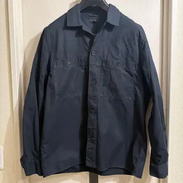 COS 릴랙스 오버 셔츠 네이비 L 사이즈