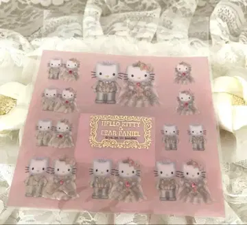 레어 헬로키티 웨딩 씰 시트 브라이덜 다니엘 신랑 신부