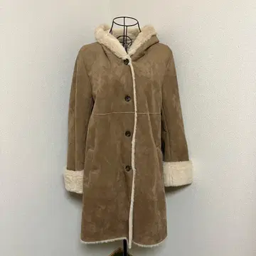 INGNI 리버서블 페이크 무스탕 코트