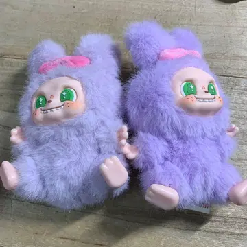 [본체만] Lulaa 루라라 봉제 인형 키링 퍼플 보라색