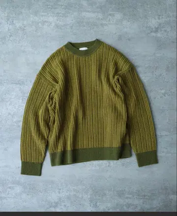 yuni 울 코튼 풀오버