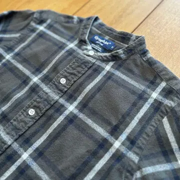 짐플렉스 Gymphlex 긴팔 셔츠 밴드 카라 셔츠