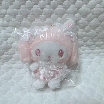 산리오 초귀여운 마이멜로디 화이트 딸기 마스코트