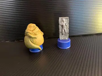 한 솔로 카보나이트 스타 워즈 병뚜껑 컬렉션 2종 세트