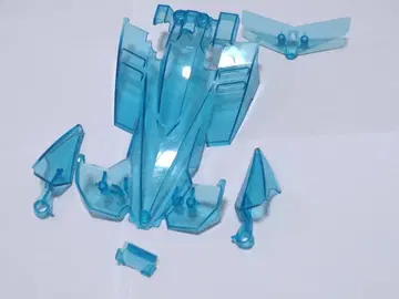 타미야 미니 사륜구동 빅토리 매그넘 클리어 블루 바디 부품