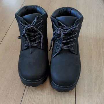 EDWIN 블랙 워크 부츠 26.0