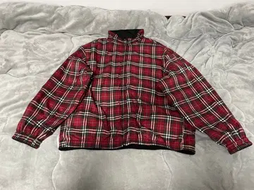 [ 지저인 ] 리버서블 체크 다운 자켓