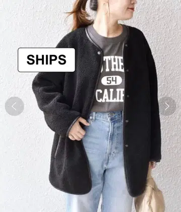 쉽스 보아 자켓 보아 플리스