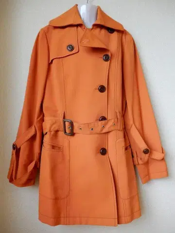 INTERESSE 트렌치코트 M 사이즈 오렌지