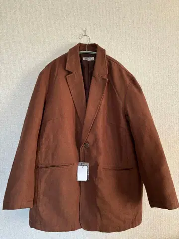 니코앤드 충전솜 자켓 브라운 미사용 새상품