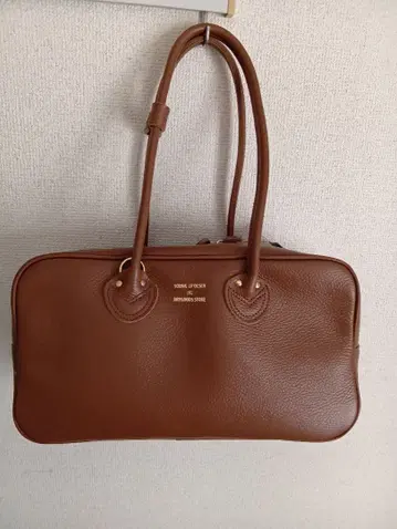 [미사용 새상품] 야옹앤올슨 보스턴 백 브라운 이에나