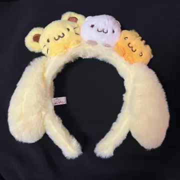 퓨로랜드 머리띠 폼폼푸딩