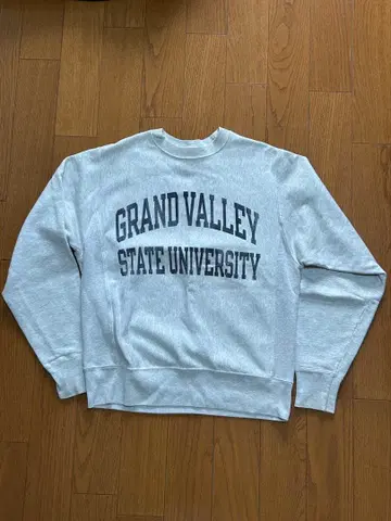 챔피온 리버스 위브 화이트 블루택 온두라스제 S