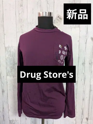 새상품 Drug Store's 따뜻한 이너 긴팔 티셔츠 3