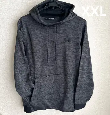 언더아머 그레이 후디 XXL 후드 부착 후드티 트레이닝복