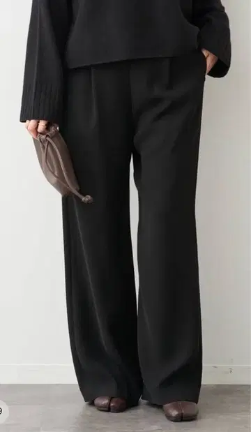 두지엠 클라세 이지 와이드 팬츠 36 블랙