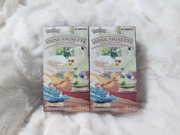 스윙 비네트 컬렉션 4 메가 루카리오 루샤나 & 피카츄