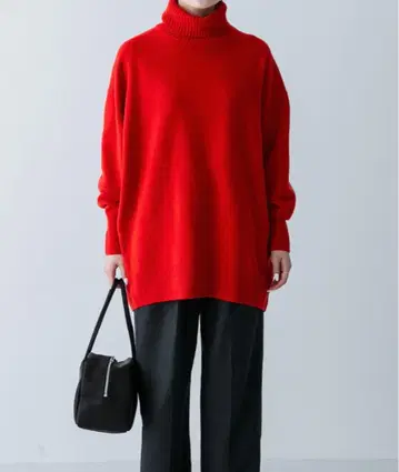 카구레 kagure 터틀 튜닉 니트 24AW 울 해밀턴