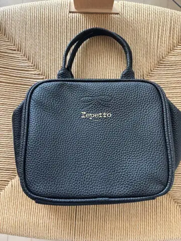 미사용 Repetto 레페토 블랙 핸드백 파우치 벨로아
