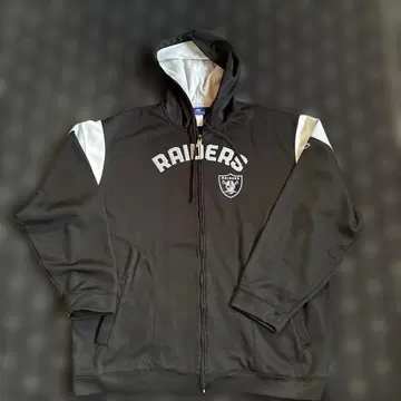 레이더스 90s NFL 집업 후드티 저지 타입