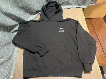 ACID HOUSE 애시드 하우스 블랙 후드티