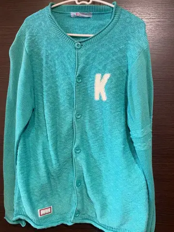 KARLHELMUT 터콰이즈 가디건