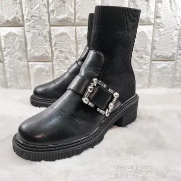 비쥬 장식 삭스 부츠 23~23.5 Oriental Traffic