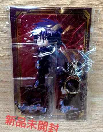 미개봉 새상품 신 아스카 아크릴 스탠드 아크릴 키링 금박 카드 세트