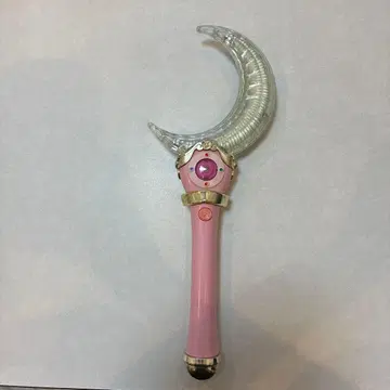 [희소품] 동작 확인 완료 실사판 세일러문 지팡이 문라이트 스틱