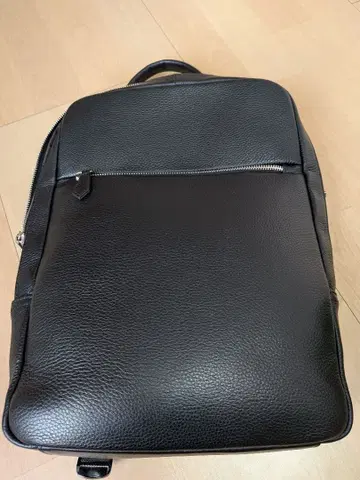 MURA 얇은 바닥 더블 지퍼 슈링크 가죽 스마트 비즈니스 백팩