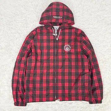 미사용급! 캡틴 산타 나일론 자켓 XL 타탄 체크
