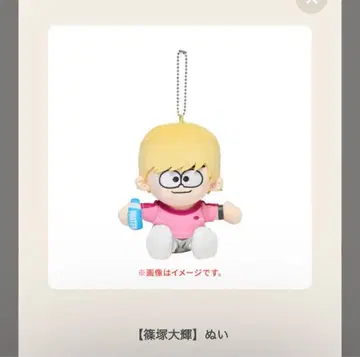 timelesz 타임레스 시노즈카 다이키 시노 누이 봉제 인형 FAM 돔