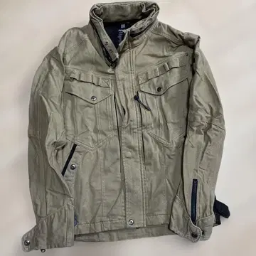 카키 밀리터리 자켓