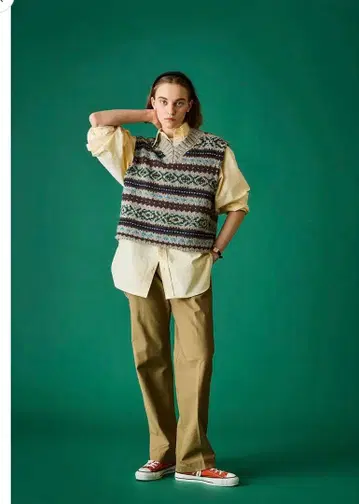 THE SHINZONE 신존 하이웨스트 치노 팬츠