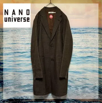 NANO UNIVERSE 체스터 코트 브라운 계열