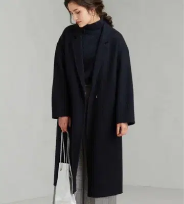 그린 레이블 릴랙싱 S140'S 리버 체스터 코트